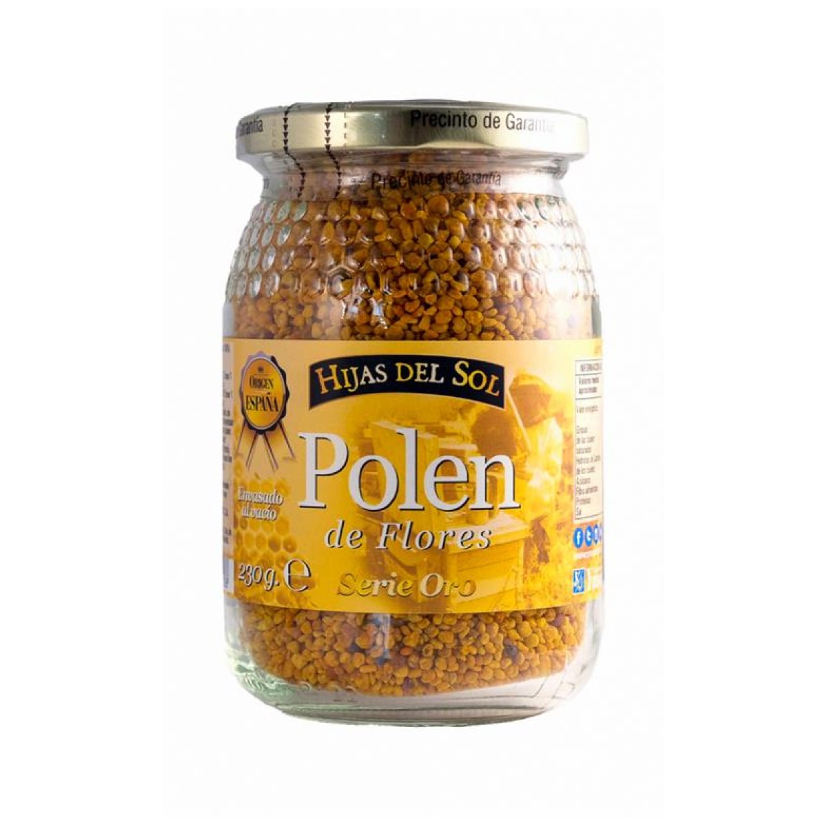 Ynsadi Polen, 230g frasco.