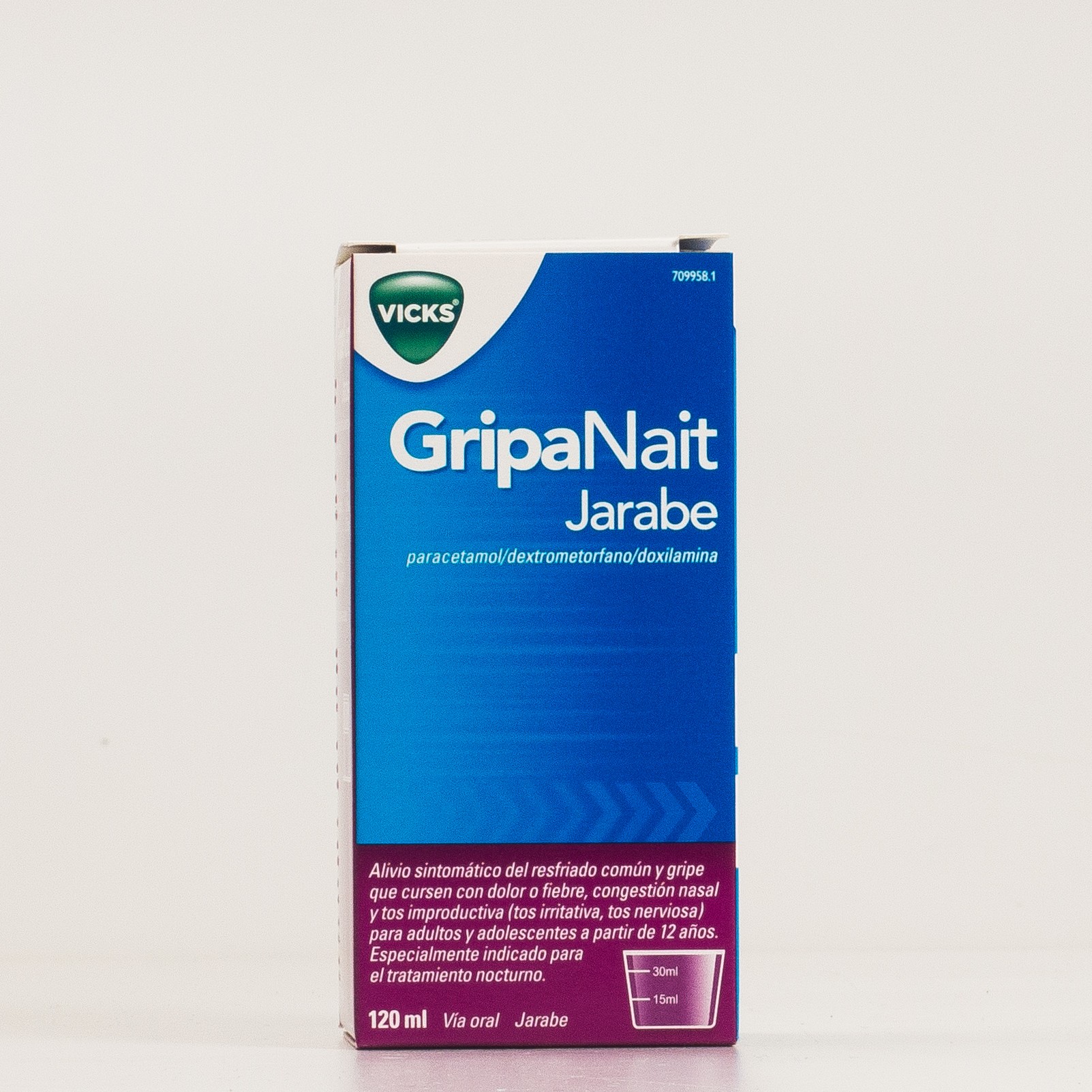 GripaNait Jarabe, 120ml