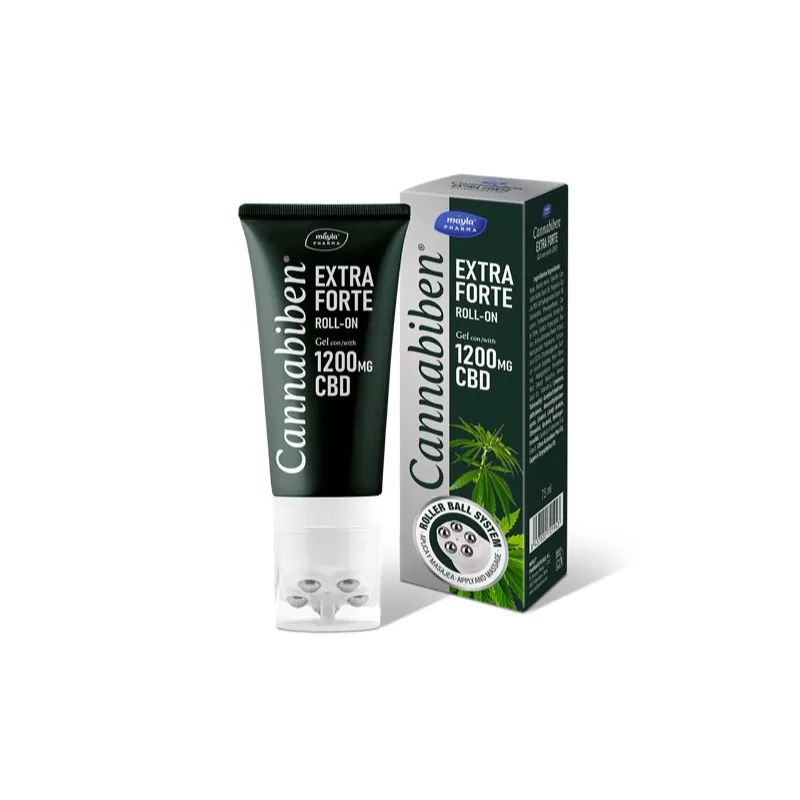 Cannabiben gel extra forte roll-on, 75 ml Cannabiben gel extra forte roll-on, 75 ml