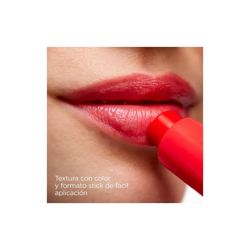 Isdin reparador labial rojo stick textura Isdin reparador labial rojo stick textura