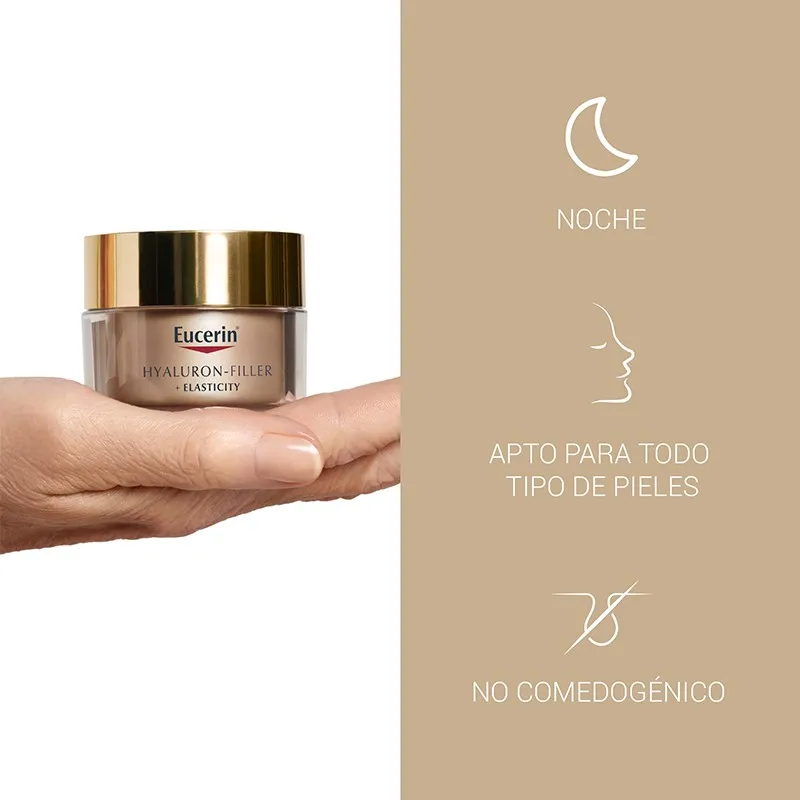 Eucerin Hyaluron-Filler + Elasticity noche, 50ml | Farmacia Barata Eucerin Hyaluron-Filler + Elasticity noche, 50ml | Farmacia Barata