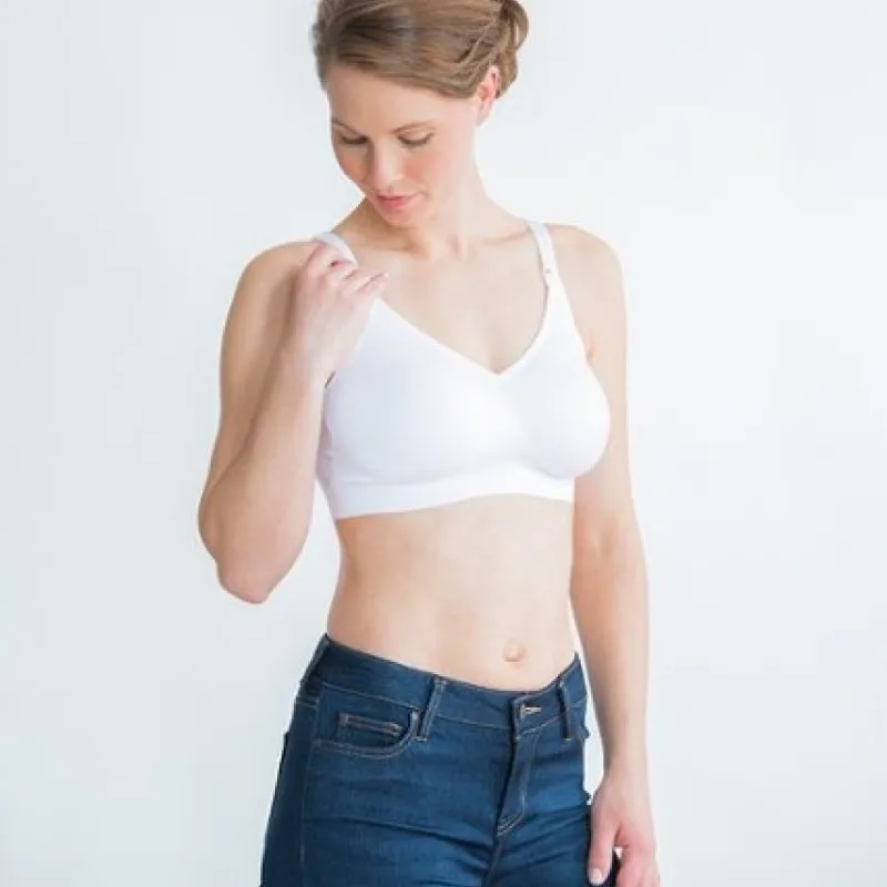 Comfy Bra sujetador lactancia blanco, talla XL