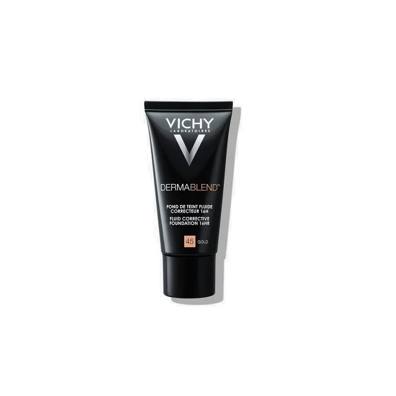 Vichy Dermablend base de maquillaje correctora 16h color 45 gold, 30 ml