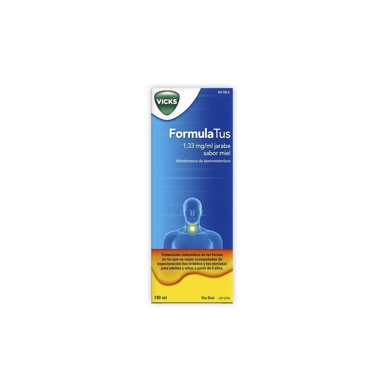 Formulatus 1,33 mg/ml Jarabe Sabor Miel, 180 ml