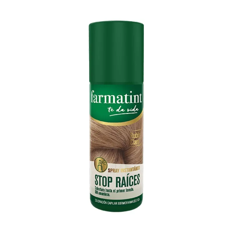 Farmatint FTT Stop Raíces Rubio Claro Spray, 75 ml