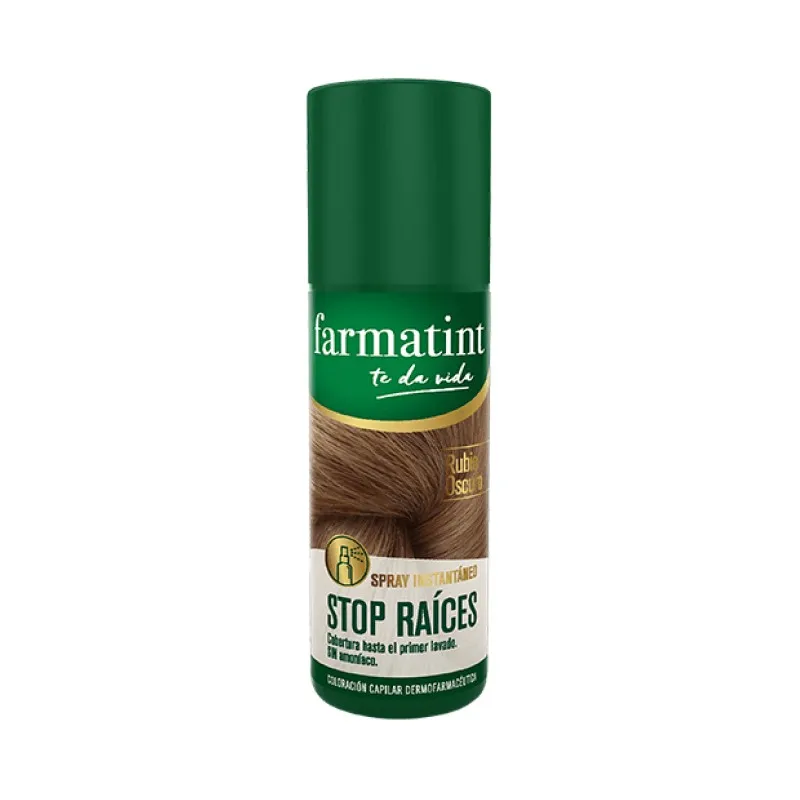 Farmatint FTT Stop Raíces Rubio Oscuro Spray, 75 ml