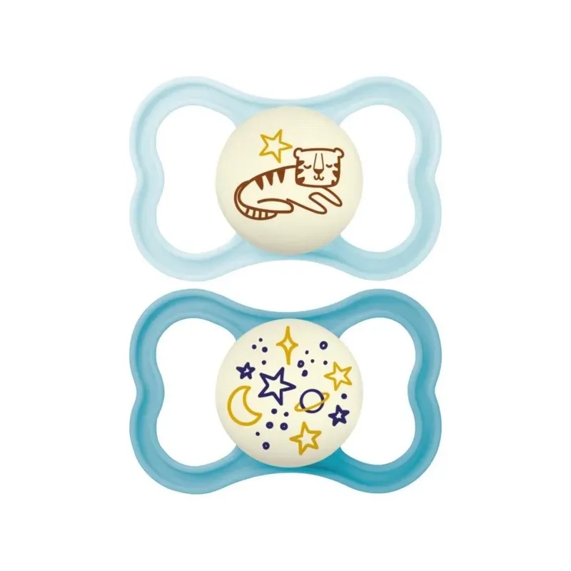 MAM Supreme Night 16+ silicona azul, 1 unidad MAM Supreme Night 16+ silicona azul, 1 unidad