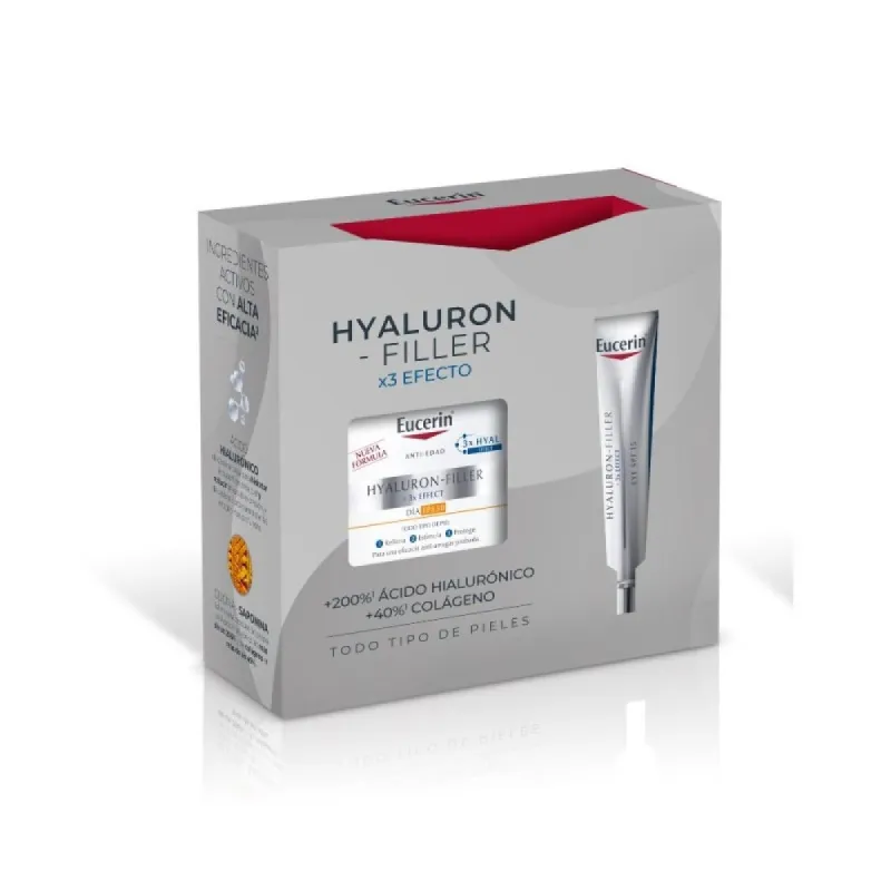 Eucerin Hyaluron Filler Día SPF30, 50ml.