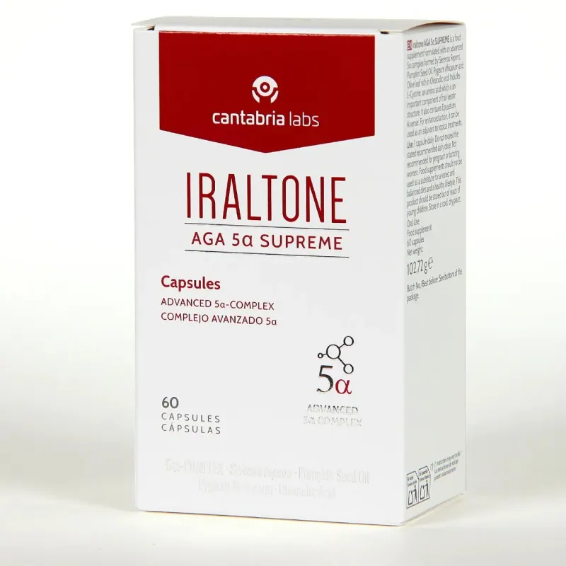 Iraltone Aga 5Alfa Supreme, 60 cápsulas