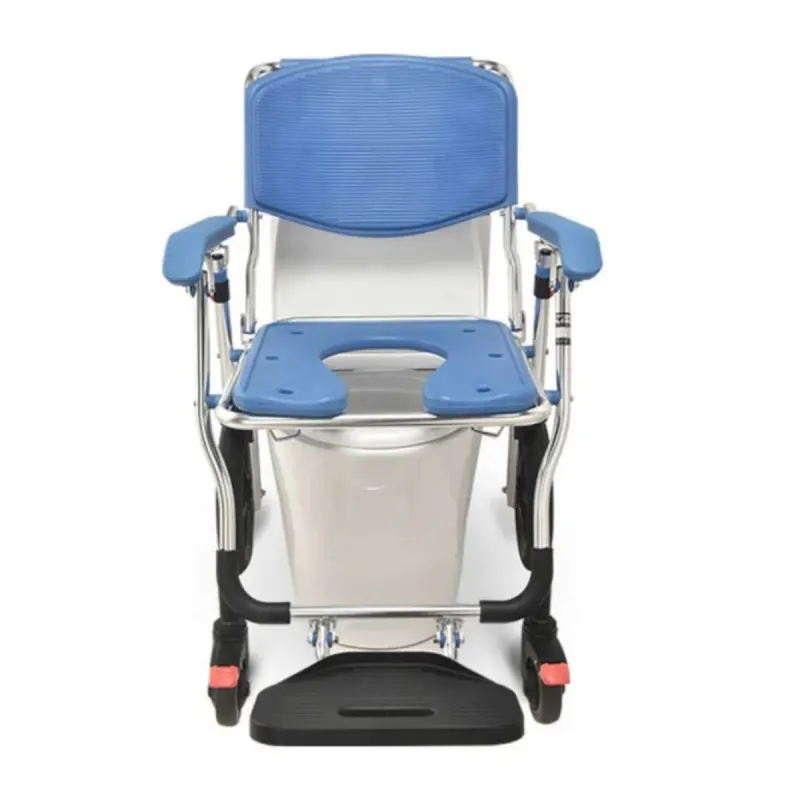 Silla de ruedas para ducha y WC Plegable HE300 Silla de ruedas para ducha y WC Plegable HE300