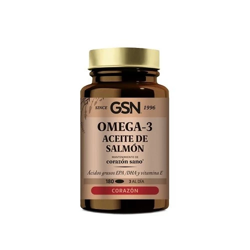 GSN Aceite Salmón Omega 3, 180 perlas
