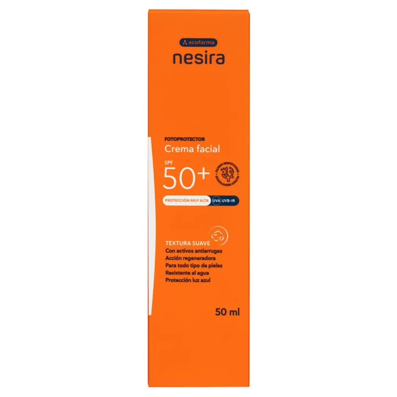 Acofar Nesira Crema Facial SPF 50+, 50 ml Acofar Nesira Crema Facial SPF 50+, 50 ml