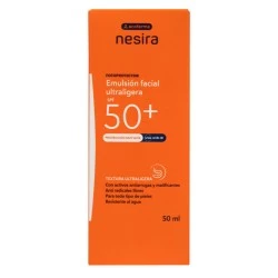 Acofar Nesira Emulsión Fluida Facial SPF 50+, 50 ml