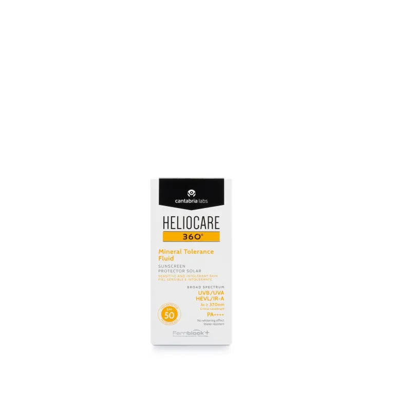 Heliocare 360 Mineral Tolerance Fluid SPF50, 50 ml