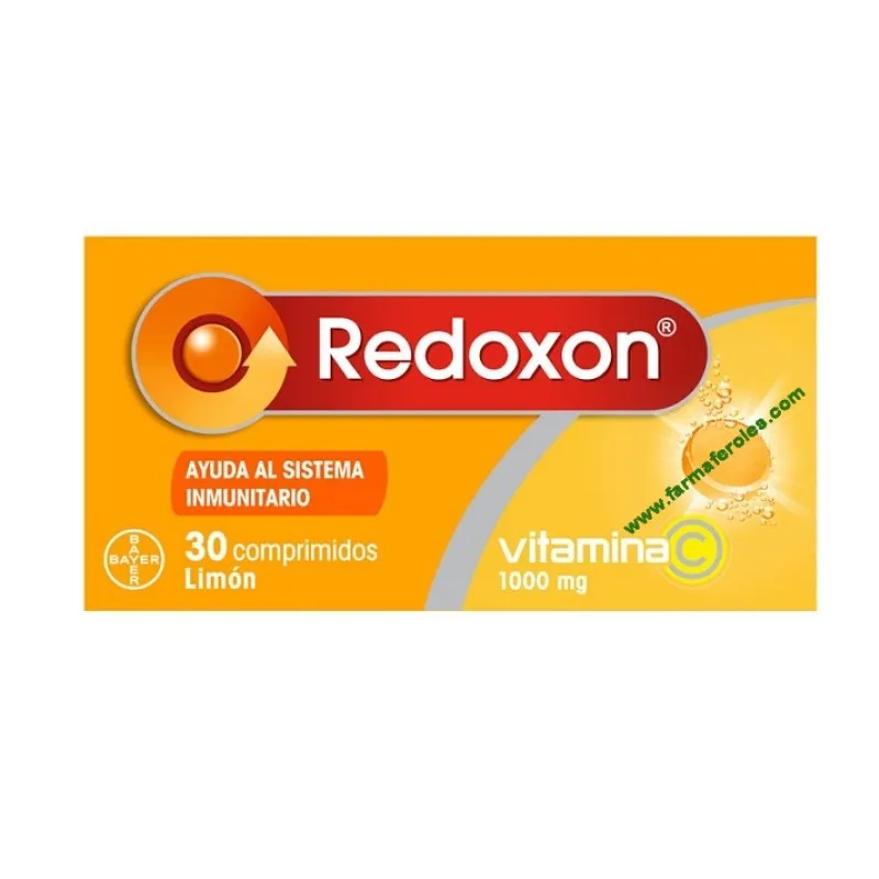 Redoxon Vitamina C Sabor Limón 1000mg, 30 comprimidos efervescentes