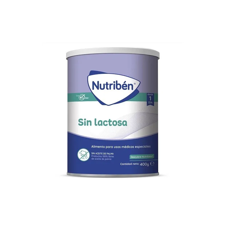 Nutribén Sin Lactosa 1, 400g.