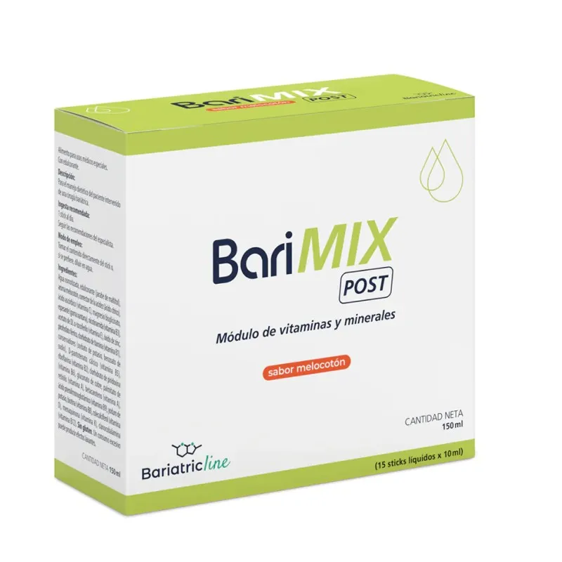 Barimix POST Sabor Melocoton, 15 stick Barimix POST Sabor Melocoton, 15 stick