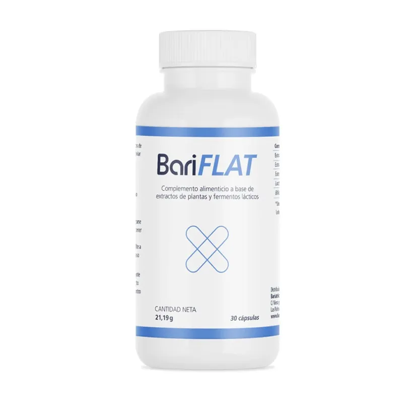 BariFlat, 30 capsulas