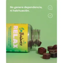 Aquilea Onbalance Relax Sabor Mora, 60 gummies
