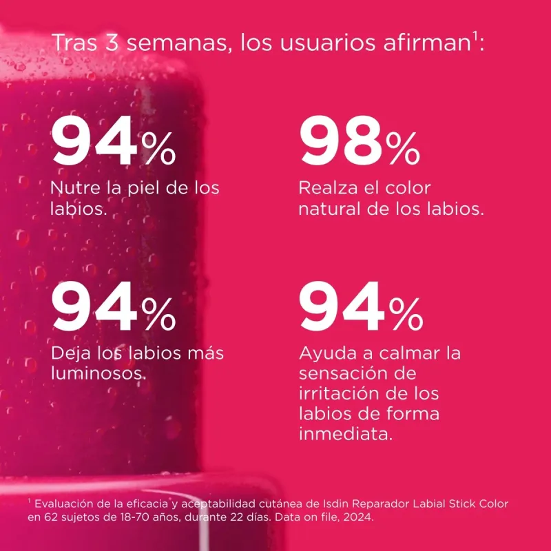 Isdin Reparador Labial Rosa, 4 g Isdin Reparador Labial Rosa, 4 g