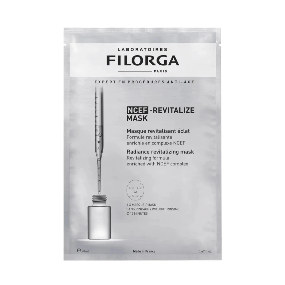 Filorga Mascarilla NCEF-Revitalize, 1 unidad