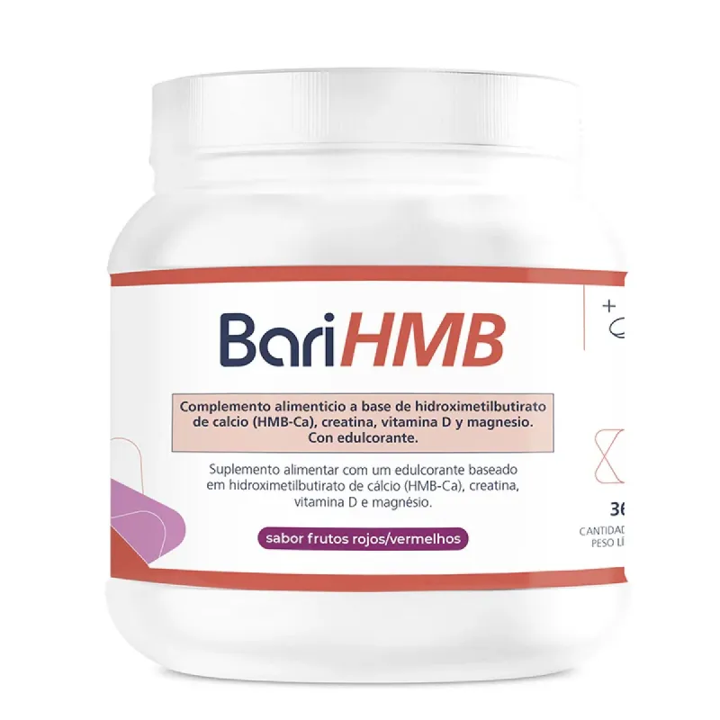 BariHMB Bote Sabor Frutos Rojos, 360 gramos BariHMB Bote Sabor Frutos Rojos, 360 gramos