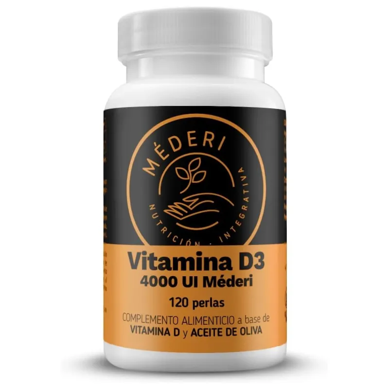 Méderi Vitamina D3, 120 perlas