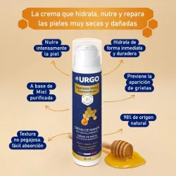 Urgo Crema de Manos Reparacion Intensa Miel, 50 ml Urgo Crema de Manos Reparacion Intensa Miel, 50 ml
