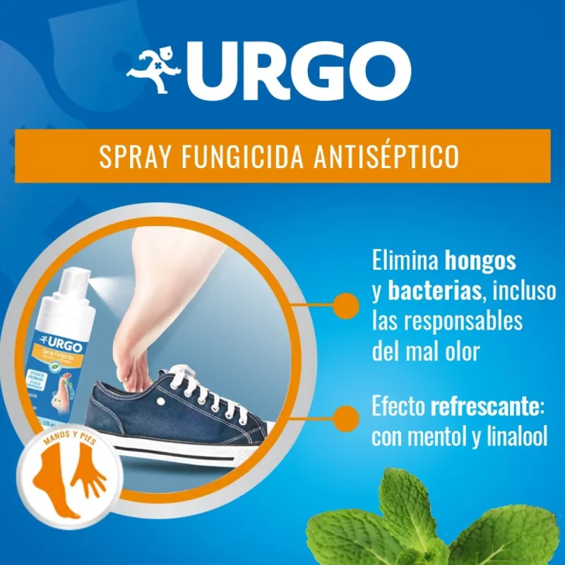 Urgo Spray Fungicida, 125 ml