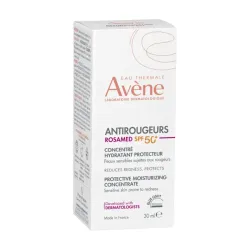 Avene Antirougeurs Rosamed SPF 50+ Concentrado Hidratante Protector, 30 ml Avene Antirougeurs Rosamed SPF 50+ Concentrado Hidratante Protector, 30 ml
