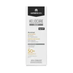 Heliocare 360º SPF50+ Acnimat Protector Solar, 50 ml