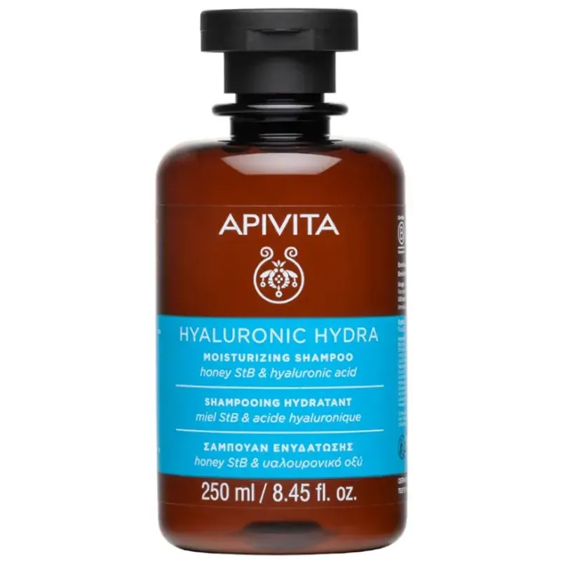 Apivita Champu Hyaluronic Cabello Final, 250 ml
