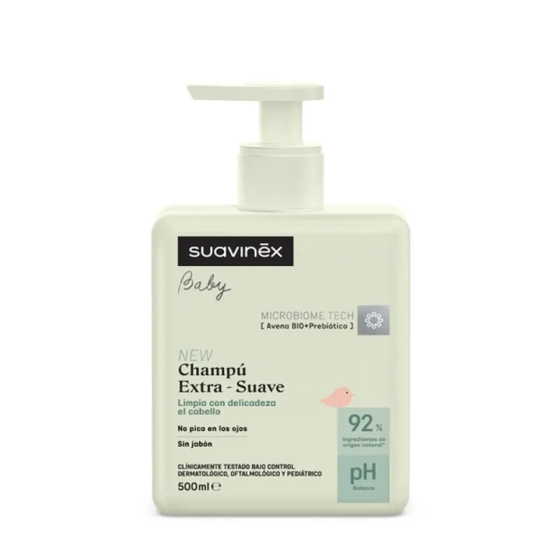 Suavinex Baby Champu Extra-Suave, 500 ml