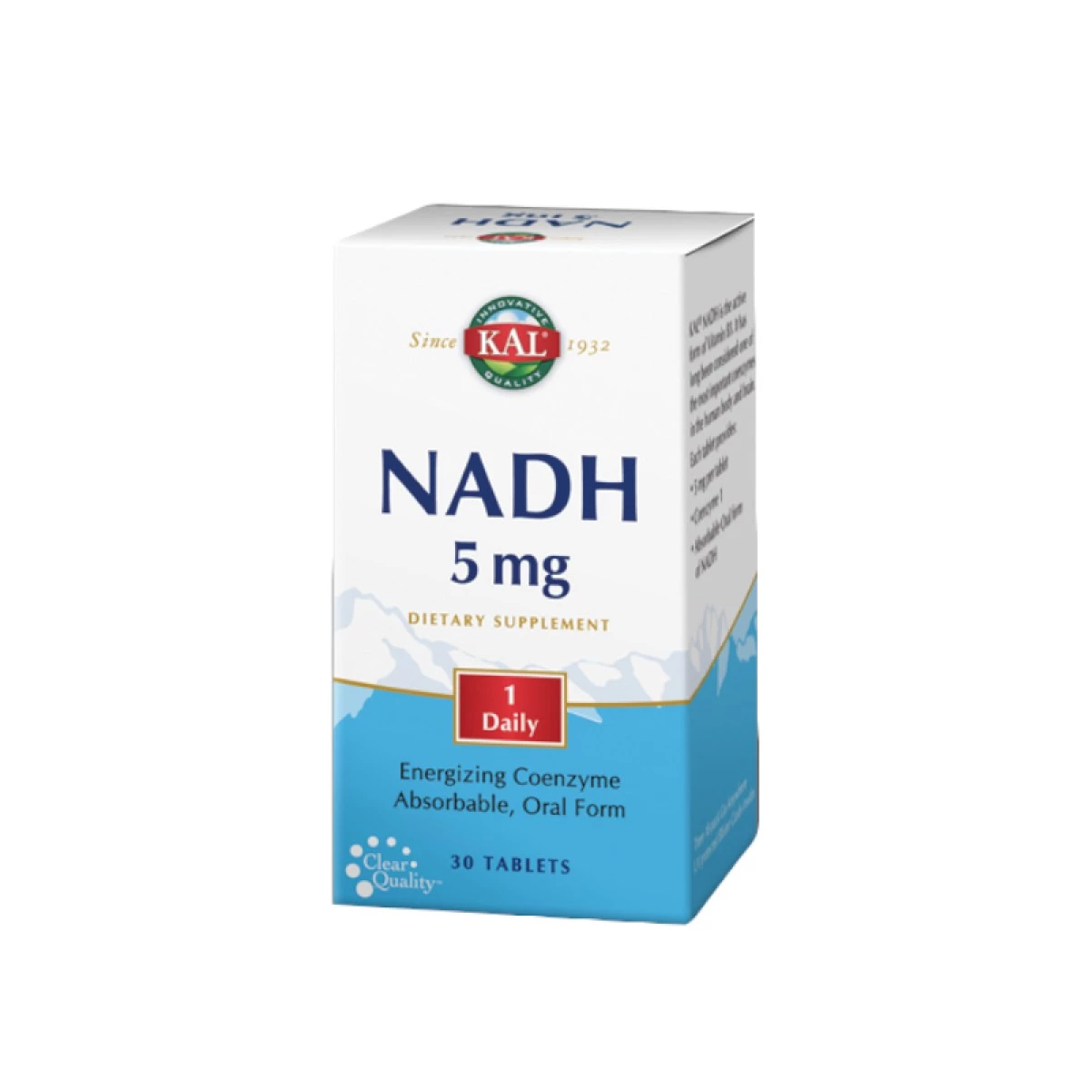 Solaray Nadh 5 mg, 30 comprimidos