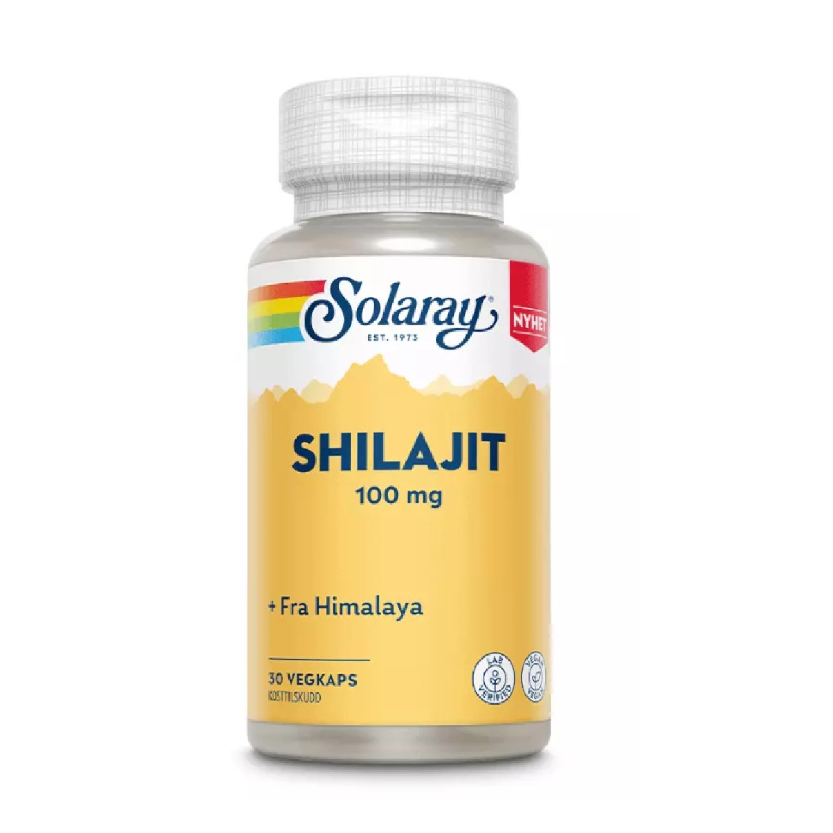Solaray Shilajit 100mg, 30 vegcaps