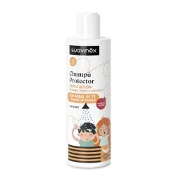 Suavinex Champu Antipiojos Protect Árbol de Te, 250 ml