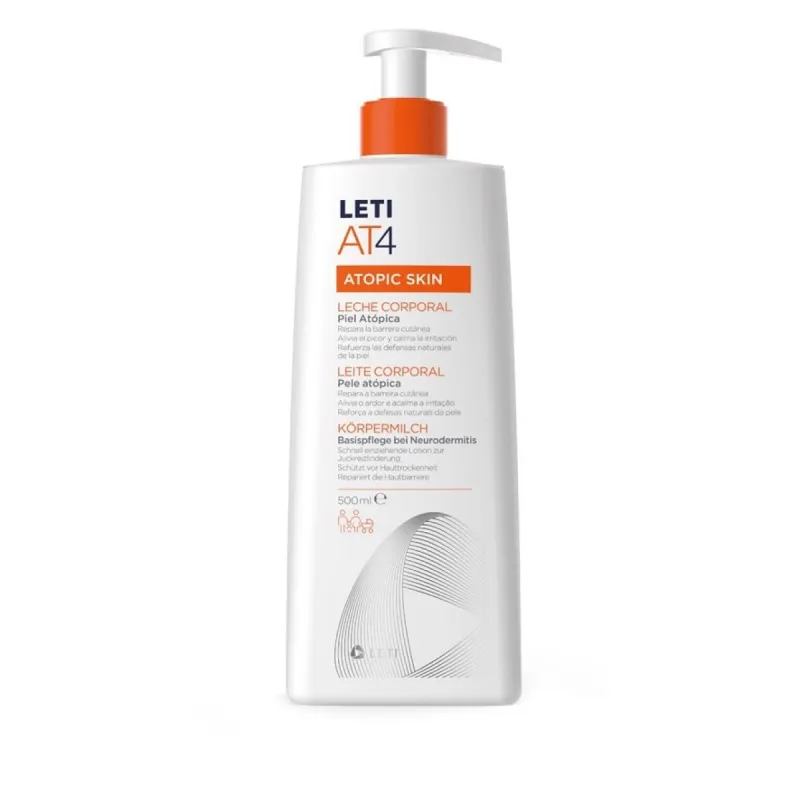 Leti AT4 Gel de Baño Atopic Skin, 500 ml Leti AT4 Gel de Baño Atopic Skin, 500 ml