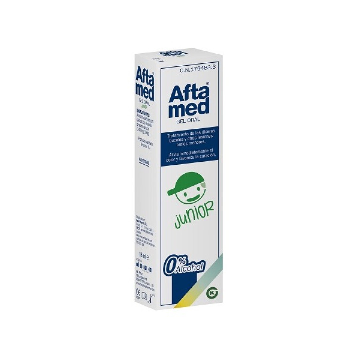 Aftaned Junior Gel Oral, 15 ml