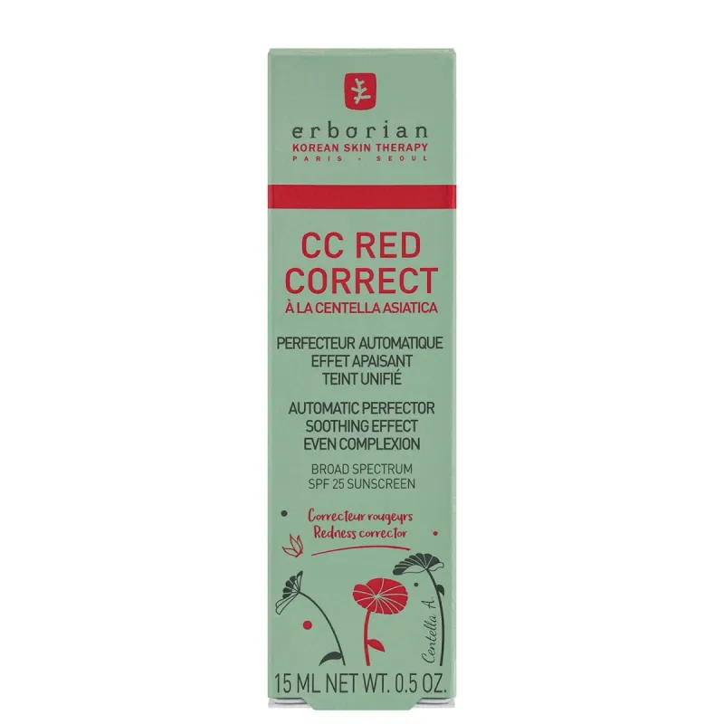 Erborian CC red correct, 15 ml