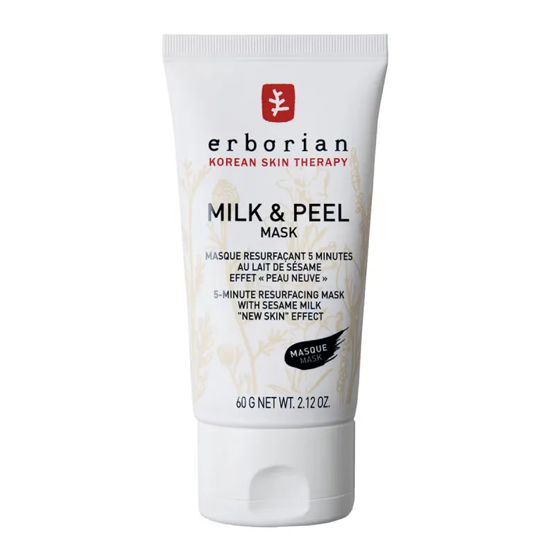 Erborian milk & peel mask mascarilla rejuvenecedora, 60 g