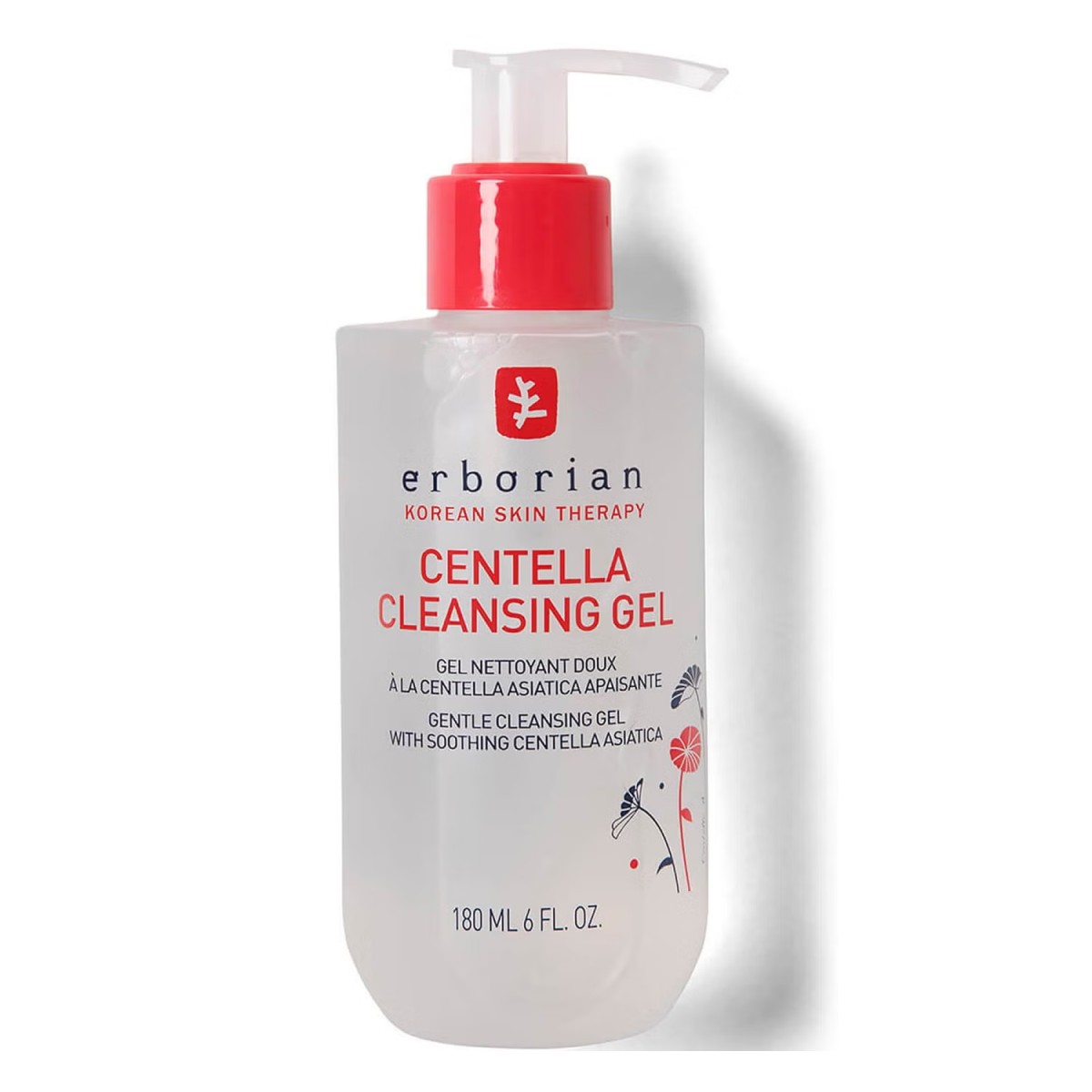 Erborian centella cleansing gel gel limpiador relajante, 180 ml