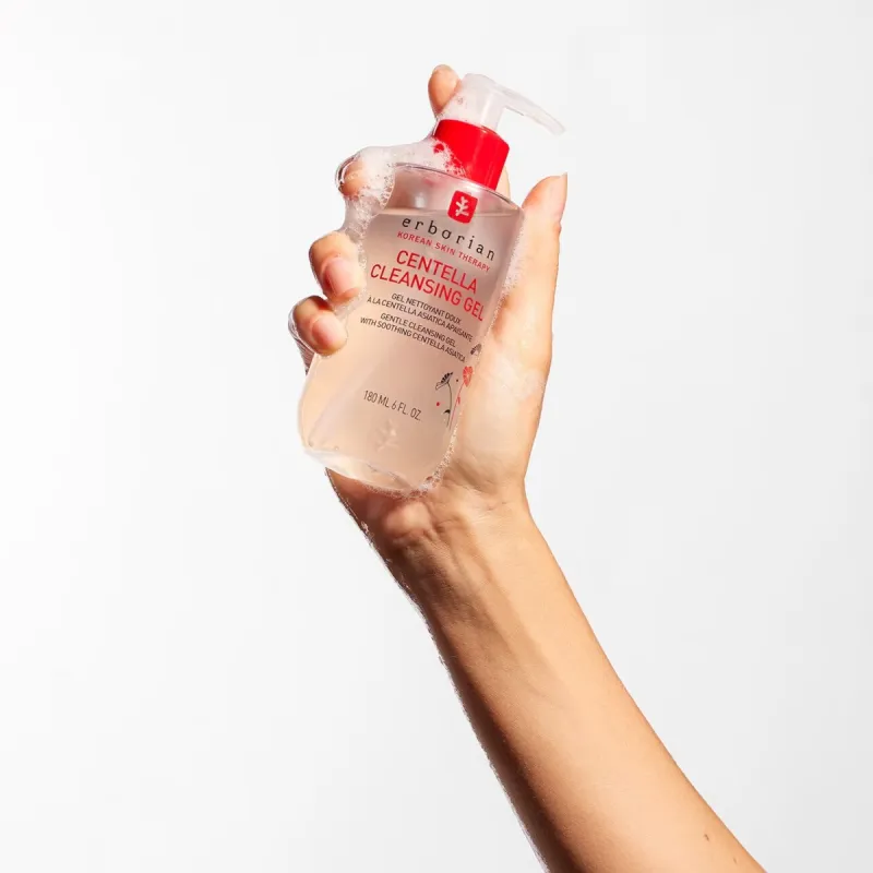 Erborian centella cleansing gel gel limpiador relajante, 180 ml