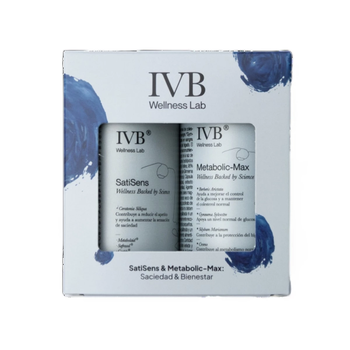 IVB Pack Metabolic-Max, 60 capsulas + SatiSens, 60 capsulas