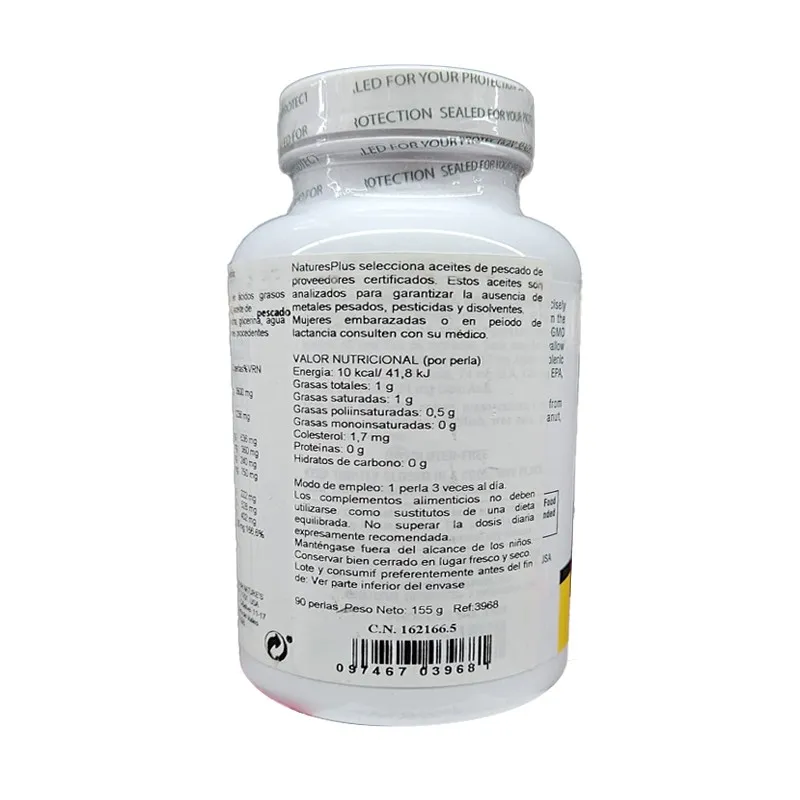 Nature’s plus ultra omega 3/6/9 90 perlas Nature’s plus ultra omega 3/6/9 90 perlas