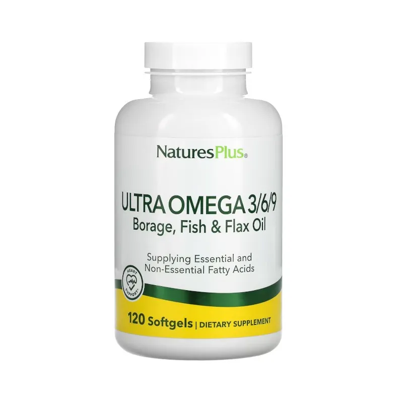Nature’s plus ultra omega 3/6/9 90 perlas Nature’s plus ultra omega 3/6/9 90 perlas