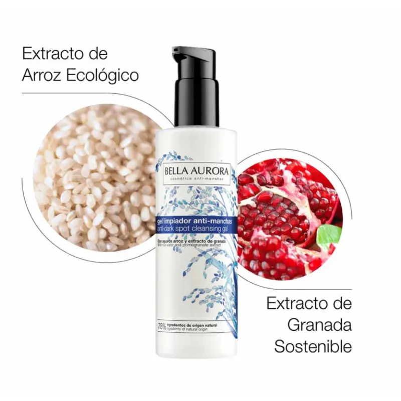 Bella Aurora Gel Limpiador Anti-Manchas, 200 ml