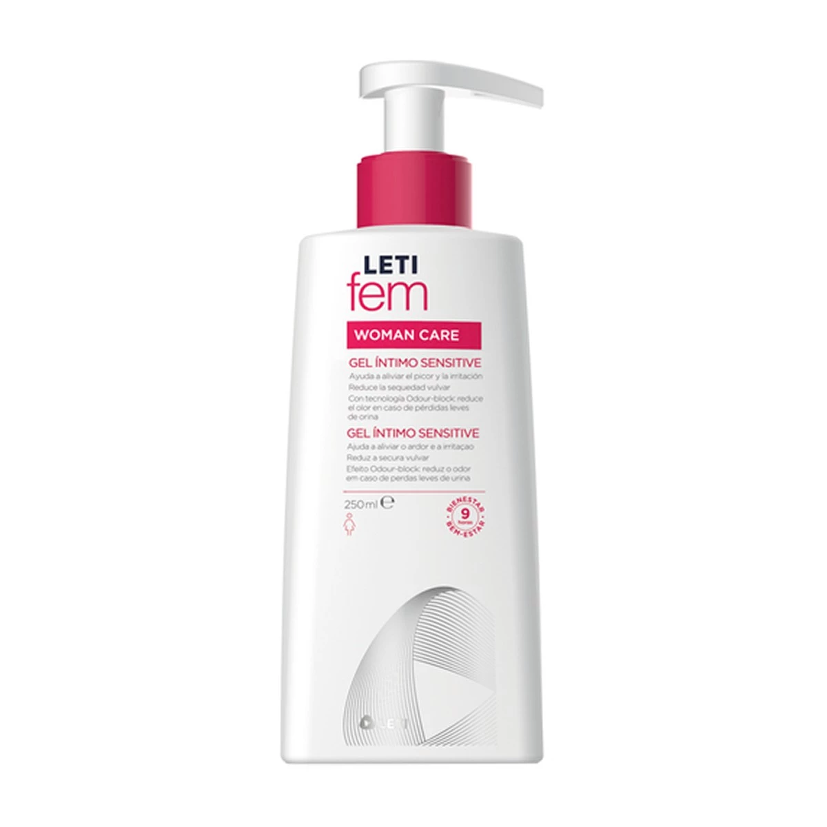 Letifem Gel Intimo Sensitive, 250 ml