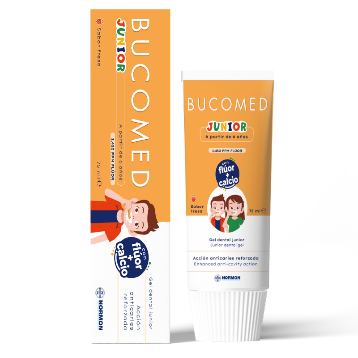 Bucomed Junior Pasta Dental, 75 ml