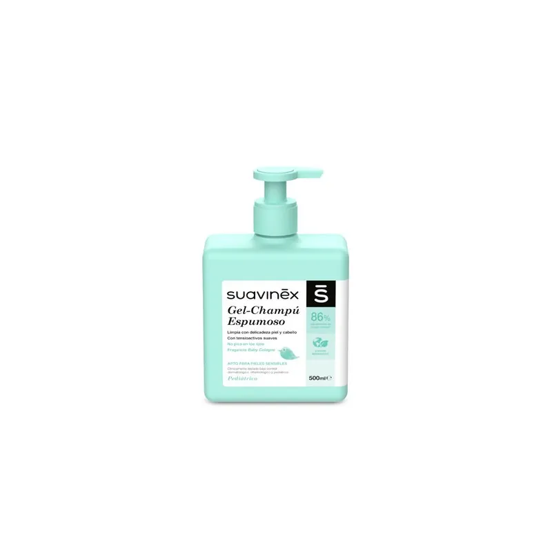 Suavinex Gel-Champú Espumoso, 500ml.