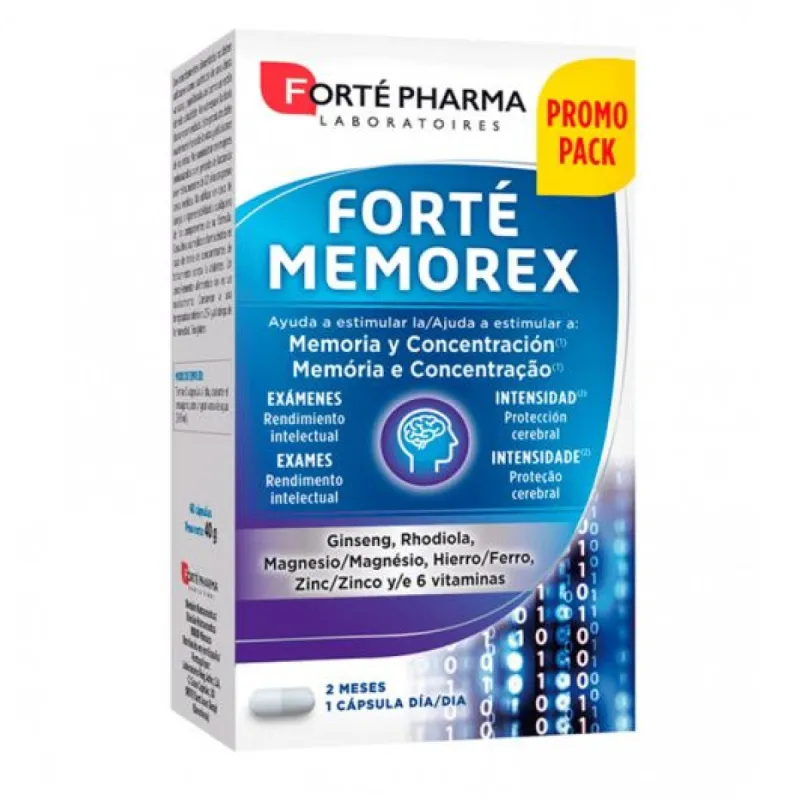 Forte Memorex, 60 capsulas